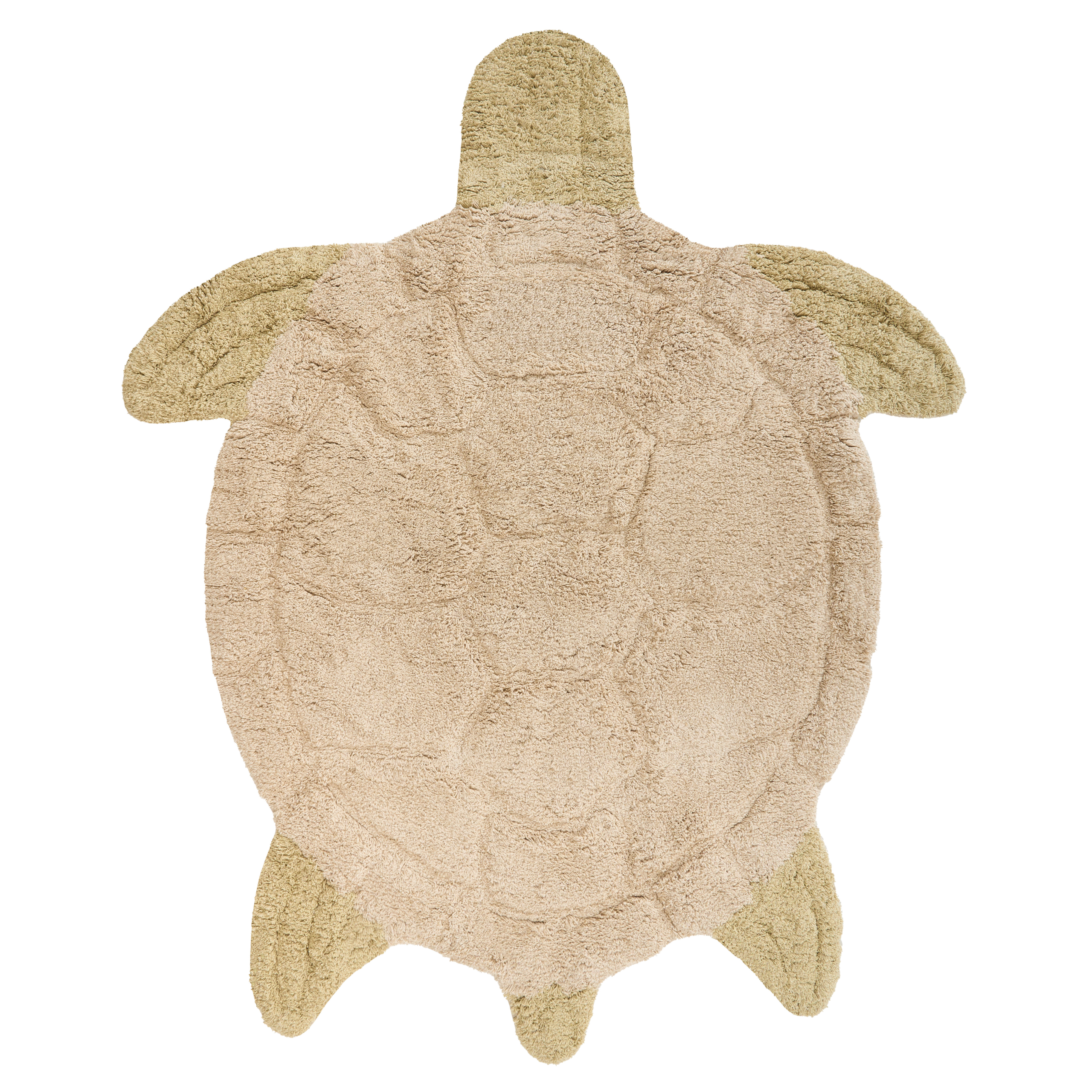 Lastenmatto TORTIE  Beige 110 x 130 cm Puuvilla