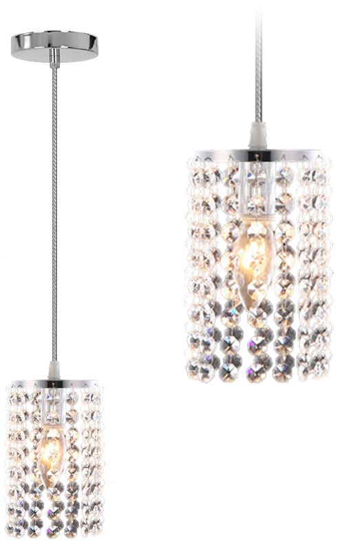 TOOLIGHT riippuva kattovalaisin APP730-1CP kromi, 16x11x85cm