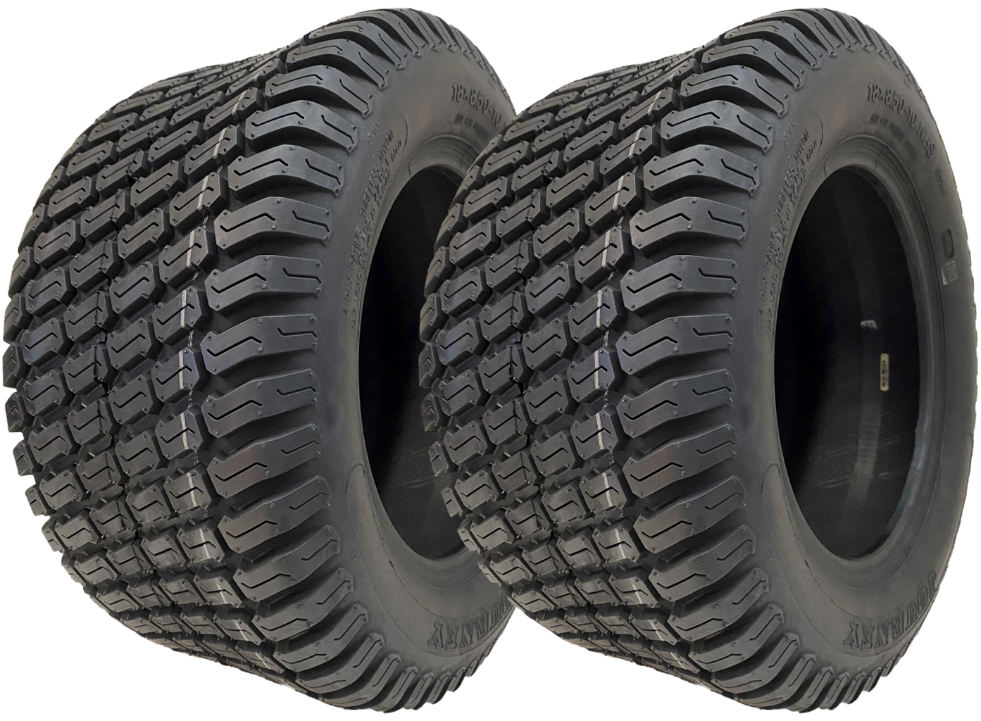 18x8,50-10 ruohonleikkurin rengas, 4-kerroksinen Multi Turf -takarengas, P332, Wanda, 360 kg (2 kpl:n sarja)