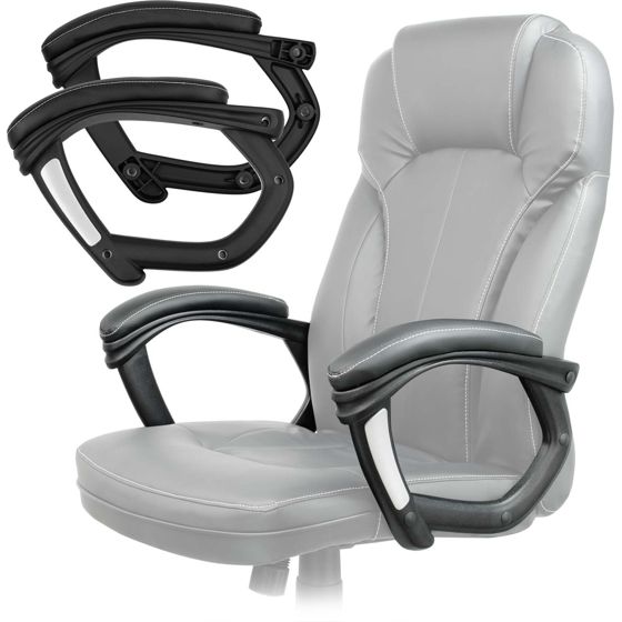 Käsinojat 222-nojatuoliin, musta