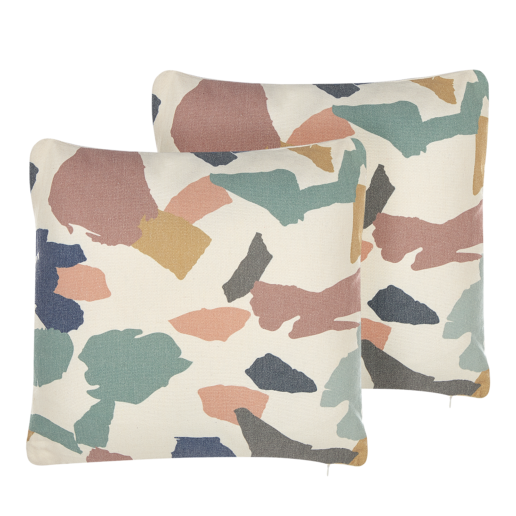 Koristetyynysetti 2 kpl FOTHERGILLA 45 x 45 cm Monivärinen Abstrakti kuvio