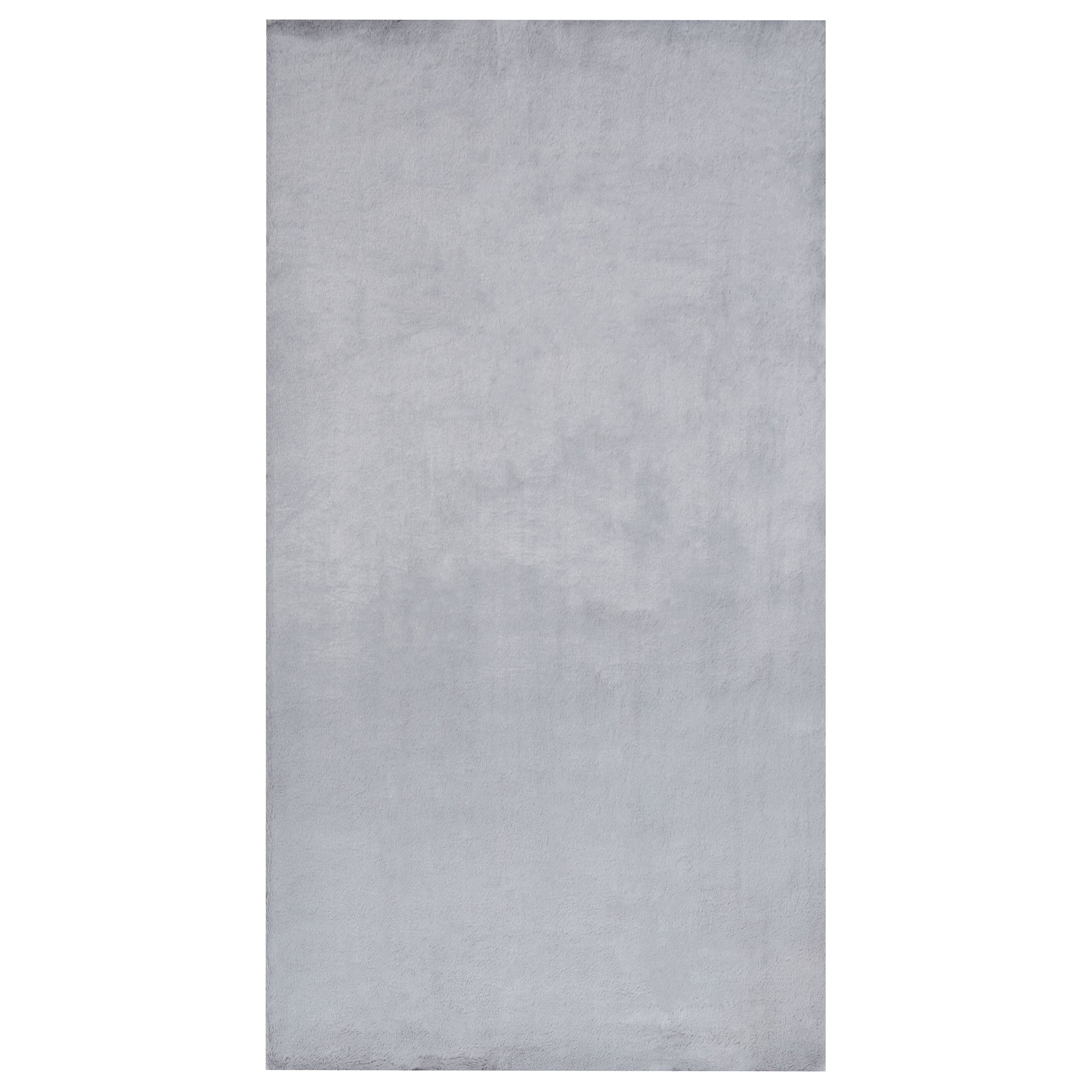 Tekoturkismatto MIRPUR Harmaa 80 x 150 cm