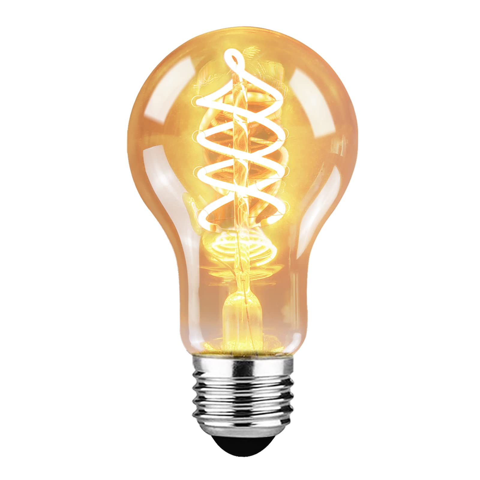 ZMH Vintage Edison LED-lamppu 4W A60 Antiikkilamppu Ihanteellinen Nostalgiaan
