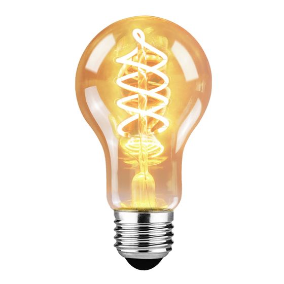 ZMH Vintage Edison LED-lamppu 4W A60 Antiikkilamppu Ihanteellinen Nostalgiaan