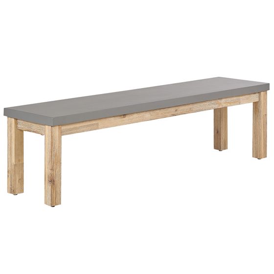 Puutarhapenkki OSTUNI 160 cm Betoni Harmaa