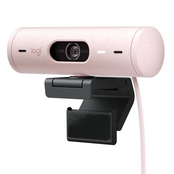 Logitech Brio 500 -verkkokamera, vaaleanpunainen 960-001421