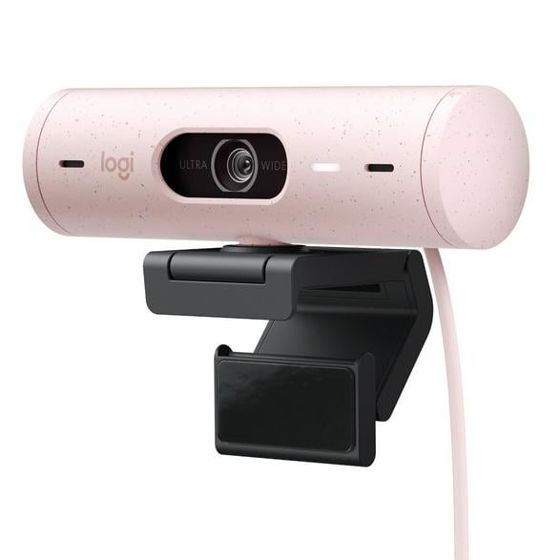 Logitech Brio 500 -verkkokamera, vaaleanpunainen 960-001421