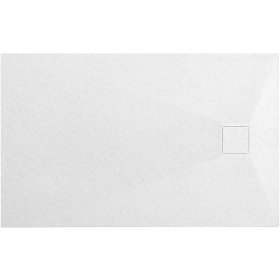 REA suihkuallas Magnum 80x100 valkoinen, 80X100X2,5CM