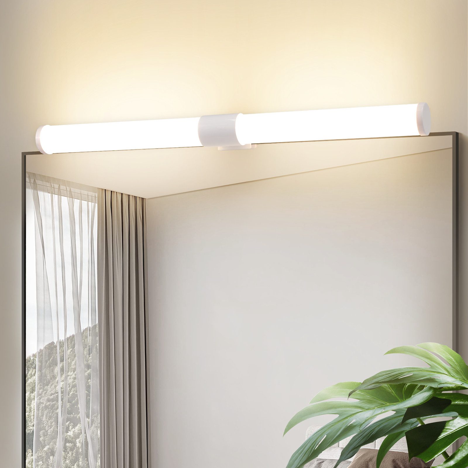 NETTLIFE LED-kylpyhuoneen peilivalaisin 40 cm 6 W IP44 4000K