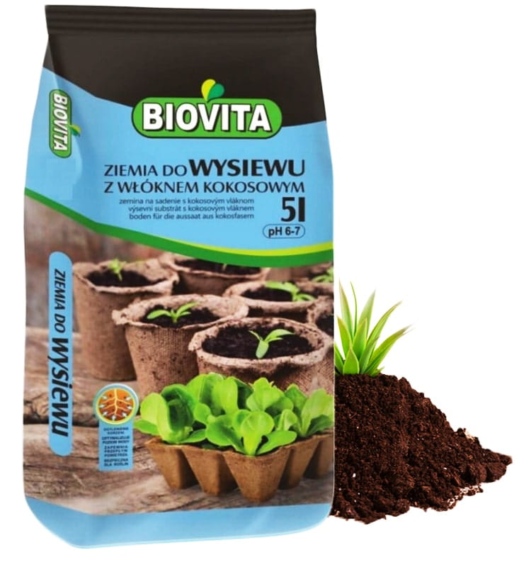 Maaperän kylvöpenkki kookoskuidulla 5l