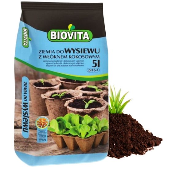 Maaperän kylvöpenkki kookoskuidulla 5l