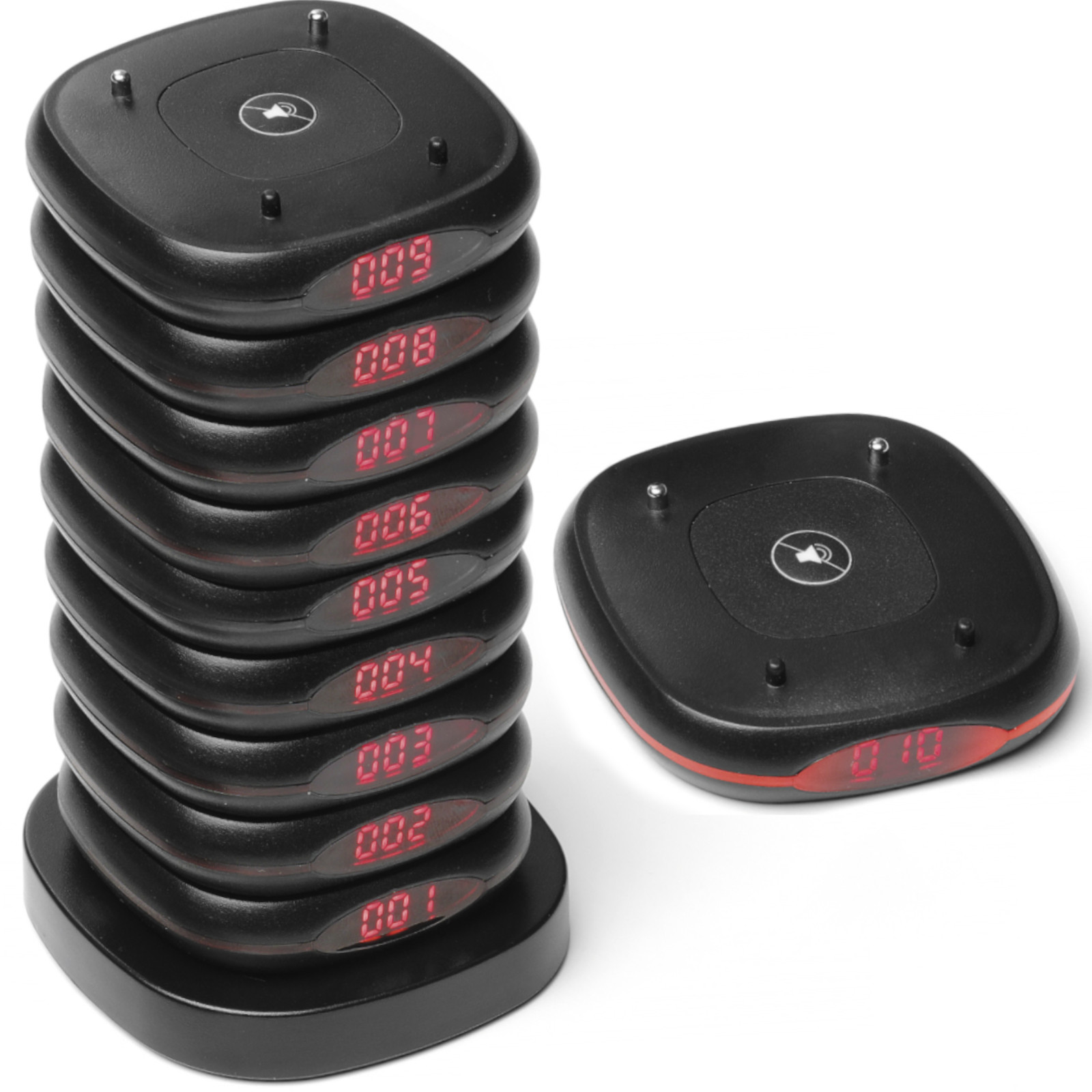 Ravintolan hakulaitteet hakujärjestelmään 10 kpl - Hendi 201640