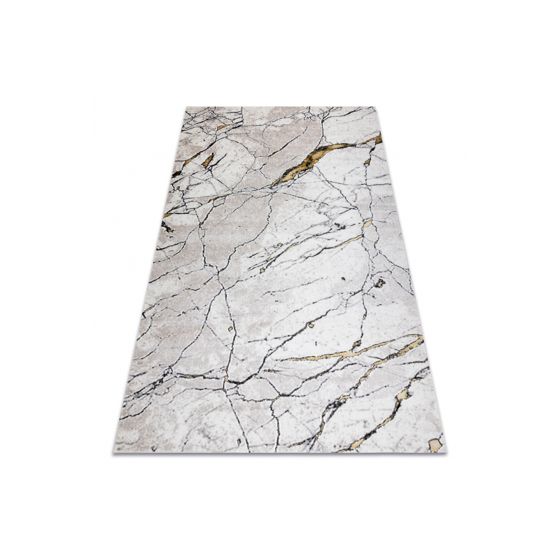 Matto GLOSS moderni 529A 53 Marmori, kivi, tyylikäs, glamour väri norsunluu / beige 160x220 cm