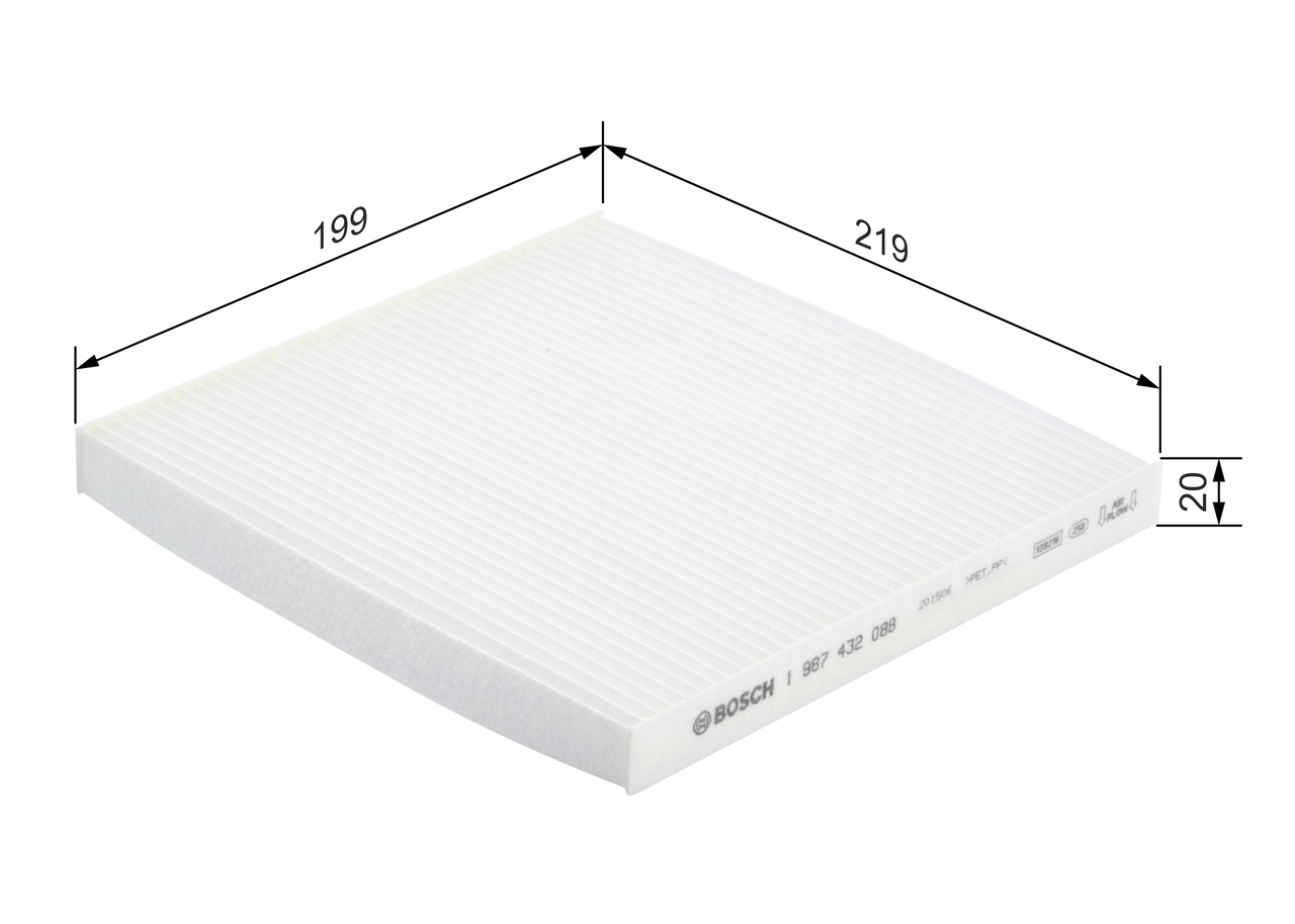 Bosch Ohjaamosuodatin 1987432088