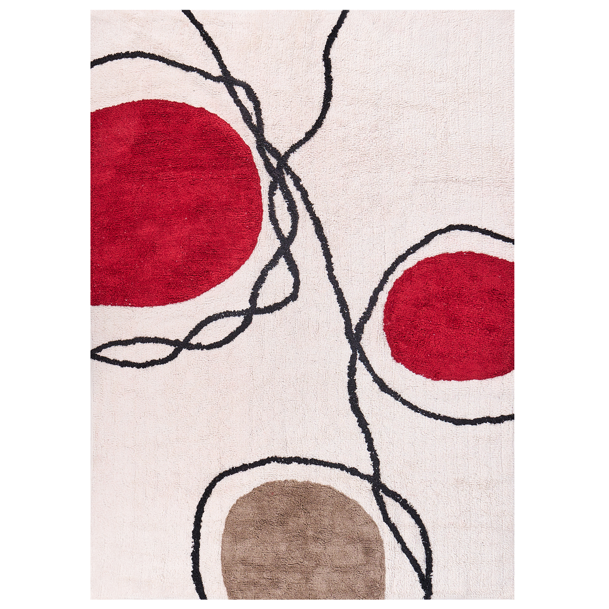 Matto BOLAT Beige 140 x 200 cm puuvilla