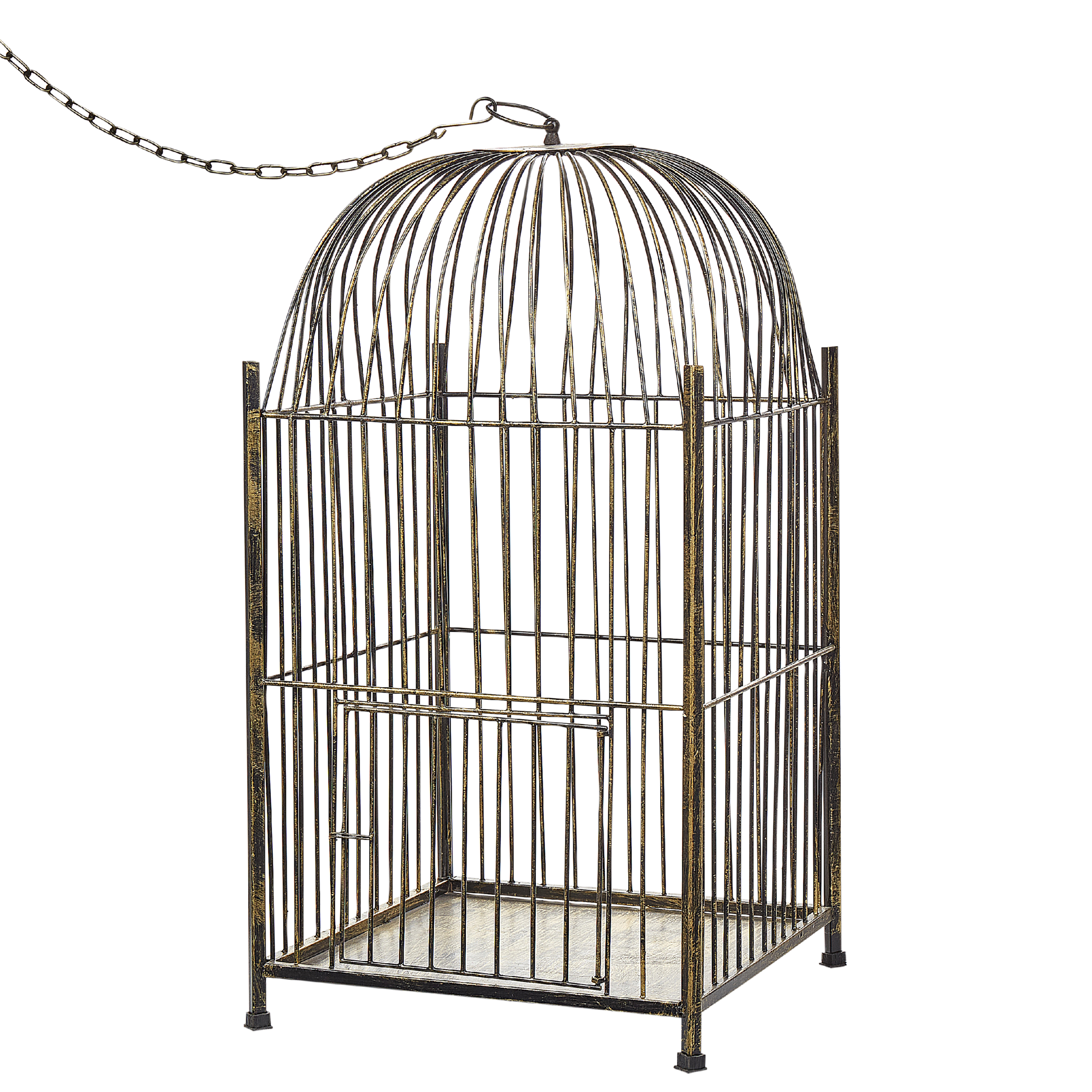 Lyhty COMOROS metalli 62 cm Kulta