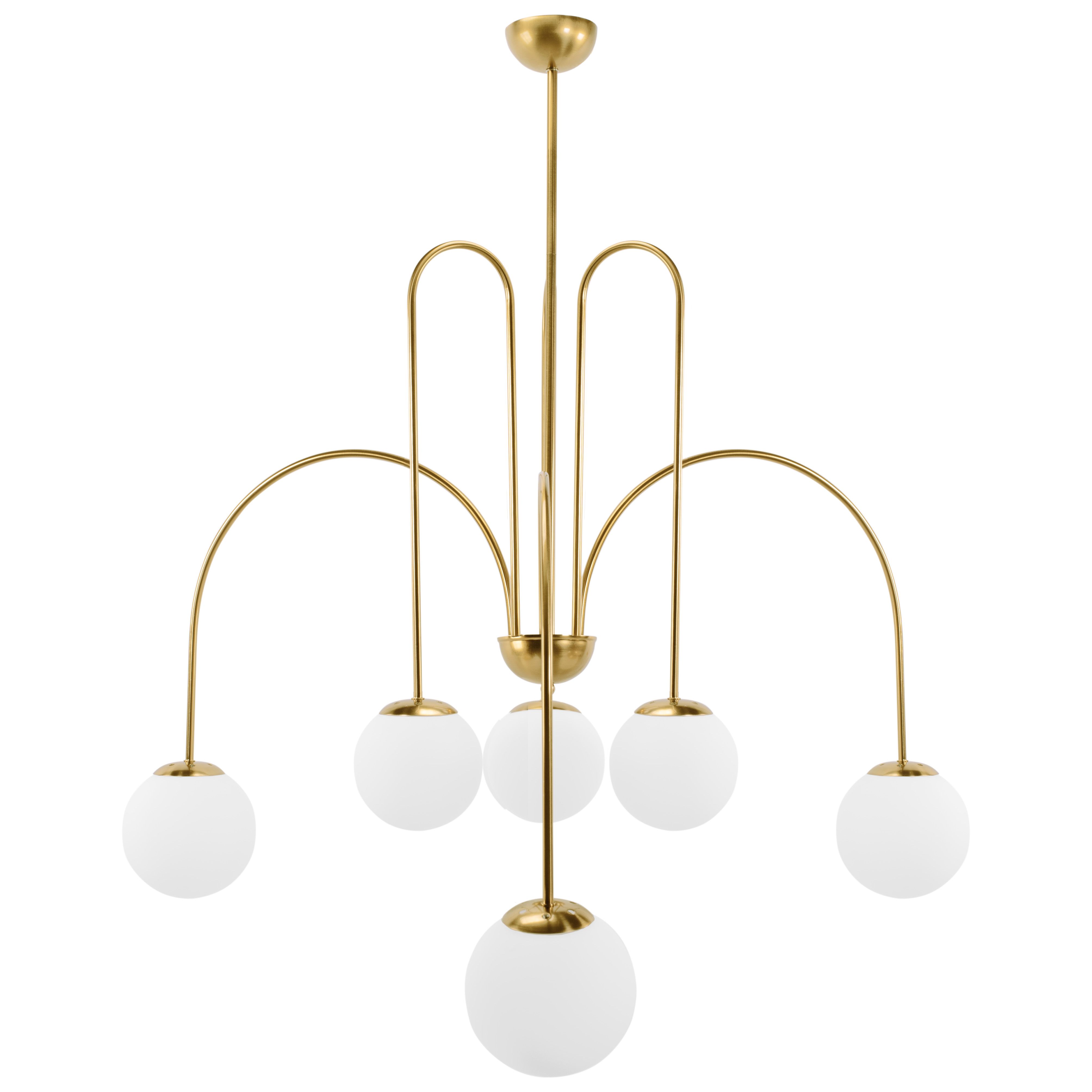 TOOLIGHT riippuvalaisin APP1584-6CP, Kulta, 80x80x80cm