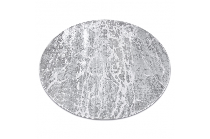 Matto MEFE moderni Pyöreä 6182 Betoni - harmaa