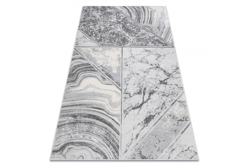 Matto LIRA HE527 Luonto, rakenteellinen, moderni, glamour - harmaa 240x330 cm