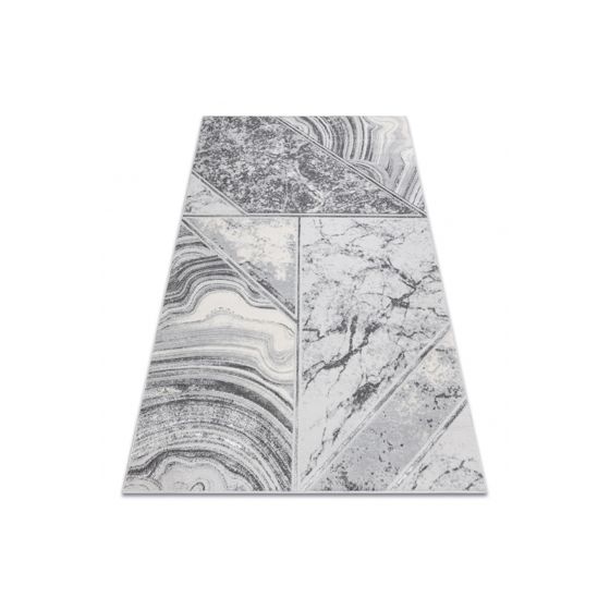 Matto LIRA HE527 Luonto, rakenteellinen, moderni, glamour - harmaa 240x330 cm