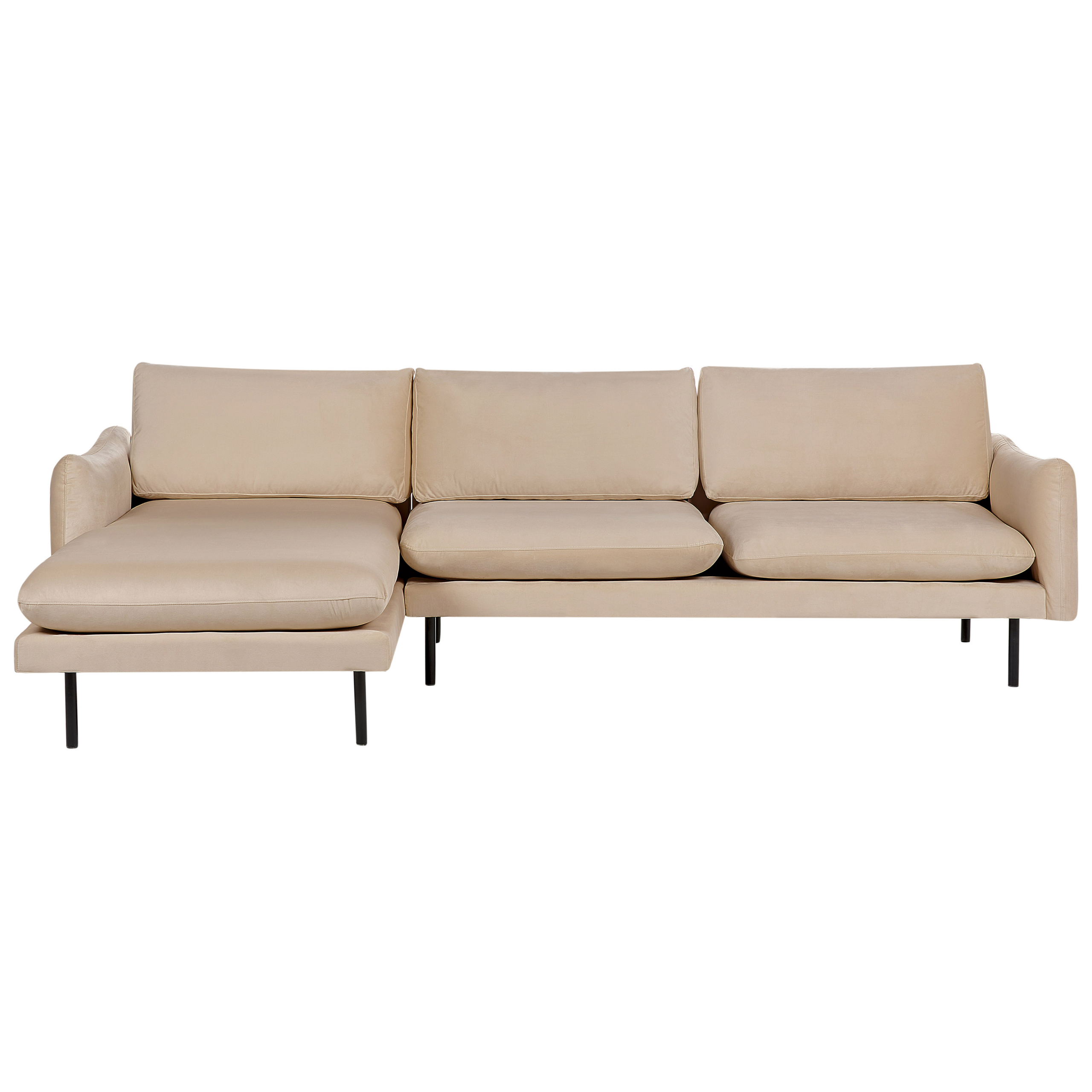 Kulmasohva VINTERBRO Sametti Beige Oikea