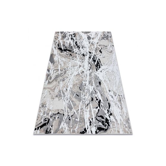 Matto GLOSS moderni 8488 37 tyylikäs, glamour beige / harmaa 80x150 cm