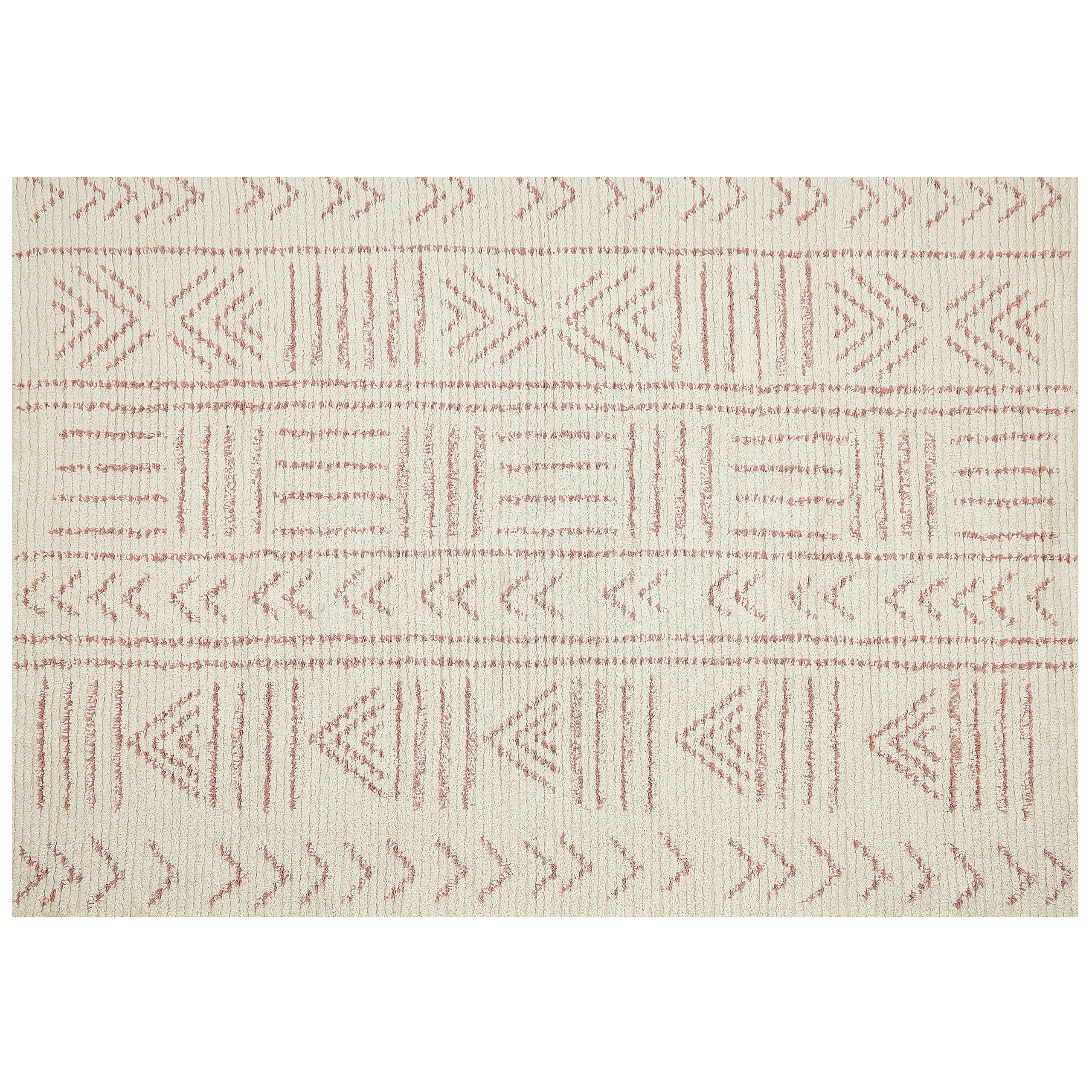 Matto EDIRNE Beige 160 x 230 cm Puuvilla