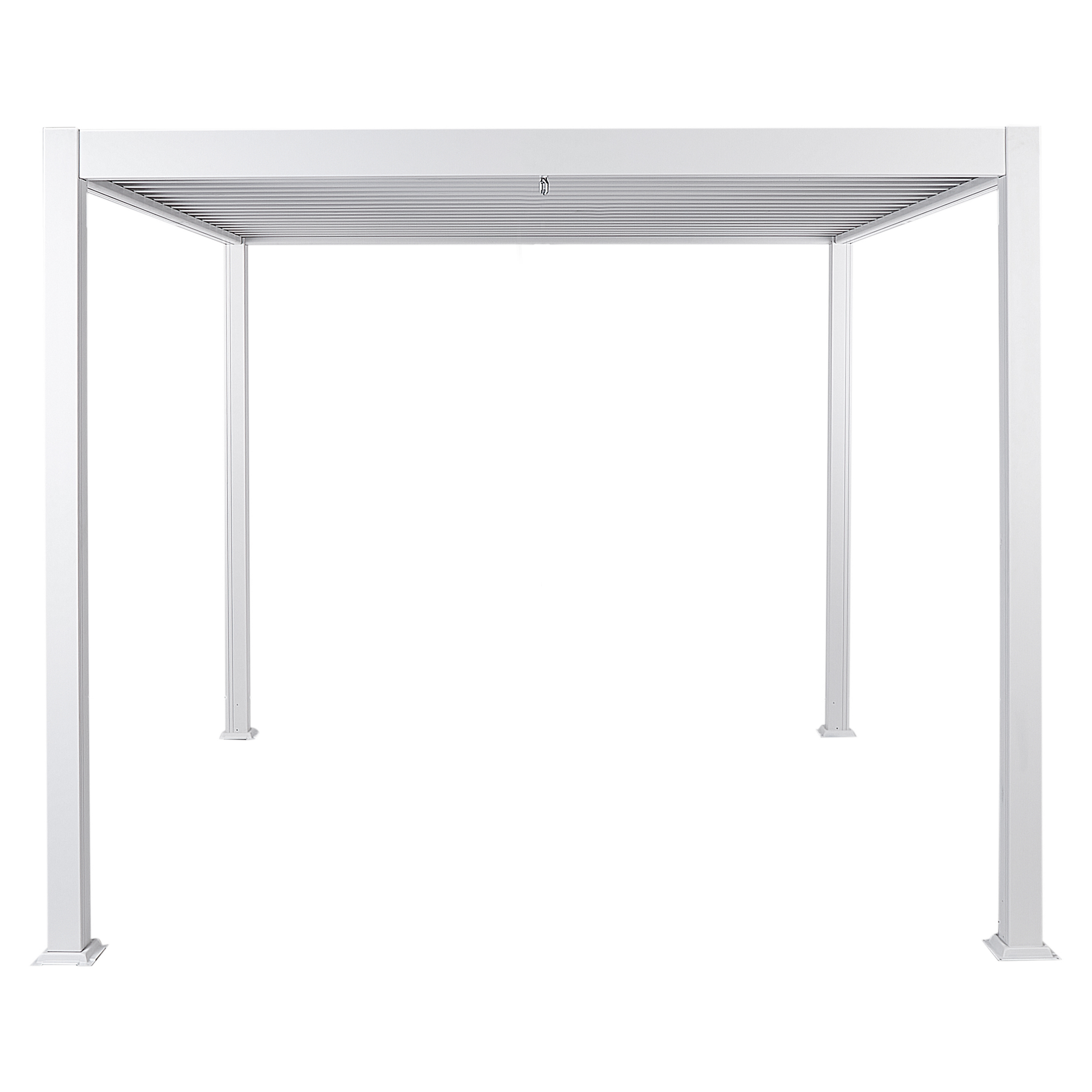 Paviljonki FORNOLI 296 cm 296 cm Metalli Valkoinen