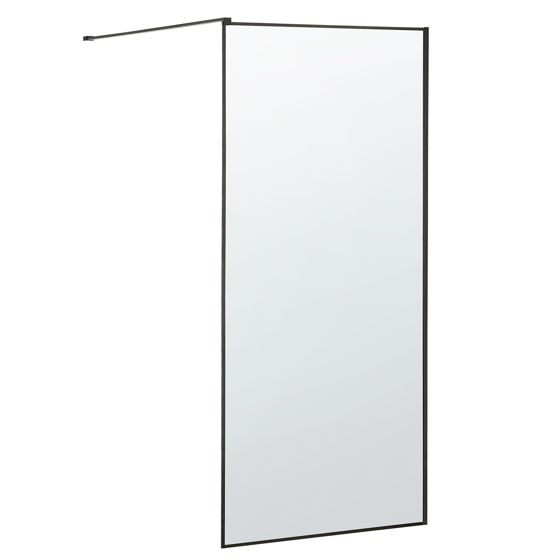 Suihkuseinä WASPAM II 100 x 190 cm Musta