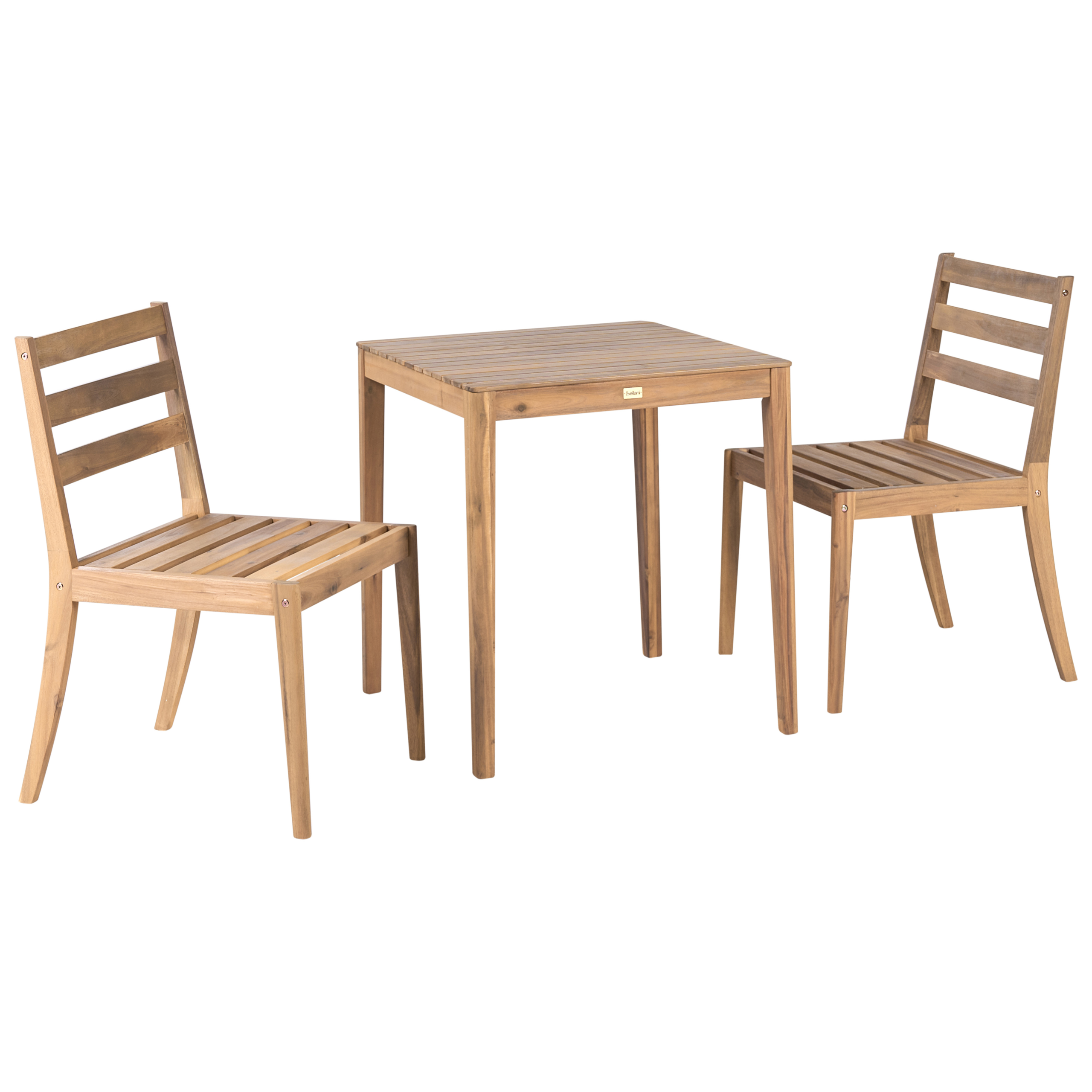 Bistrosetti CHIOGGIA Sertifioitu akaasia Vaaleanruskea