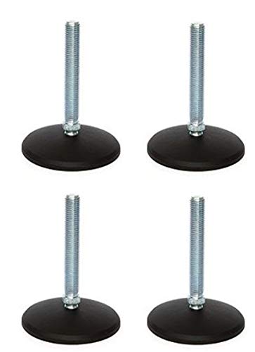 M16x100 Sinkitty tasoitusjalka 50mm muovijalka 470kg - 4 kpl:n sarja.