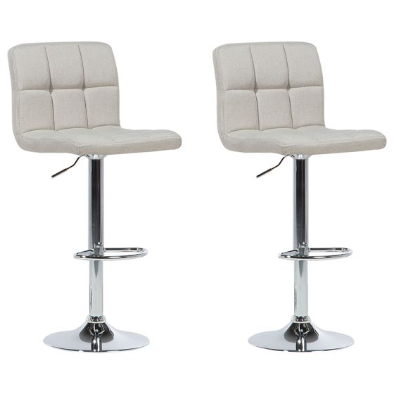 Baarituolisetti 2 kpl MARION pyörivä Vaaleanbeige