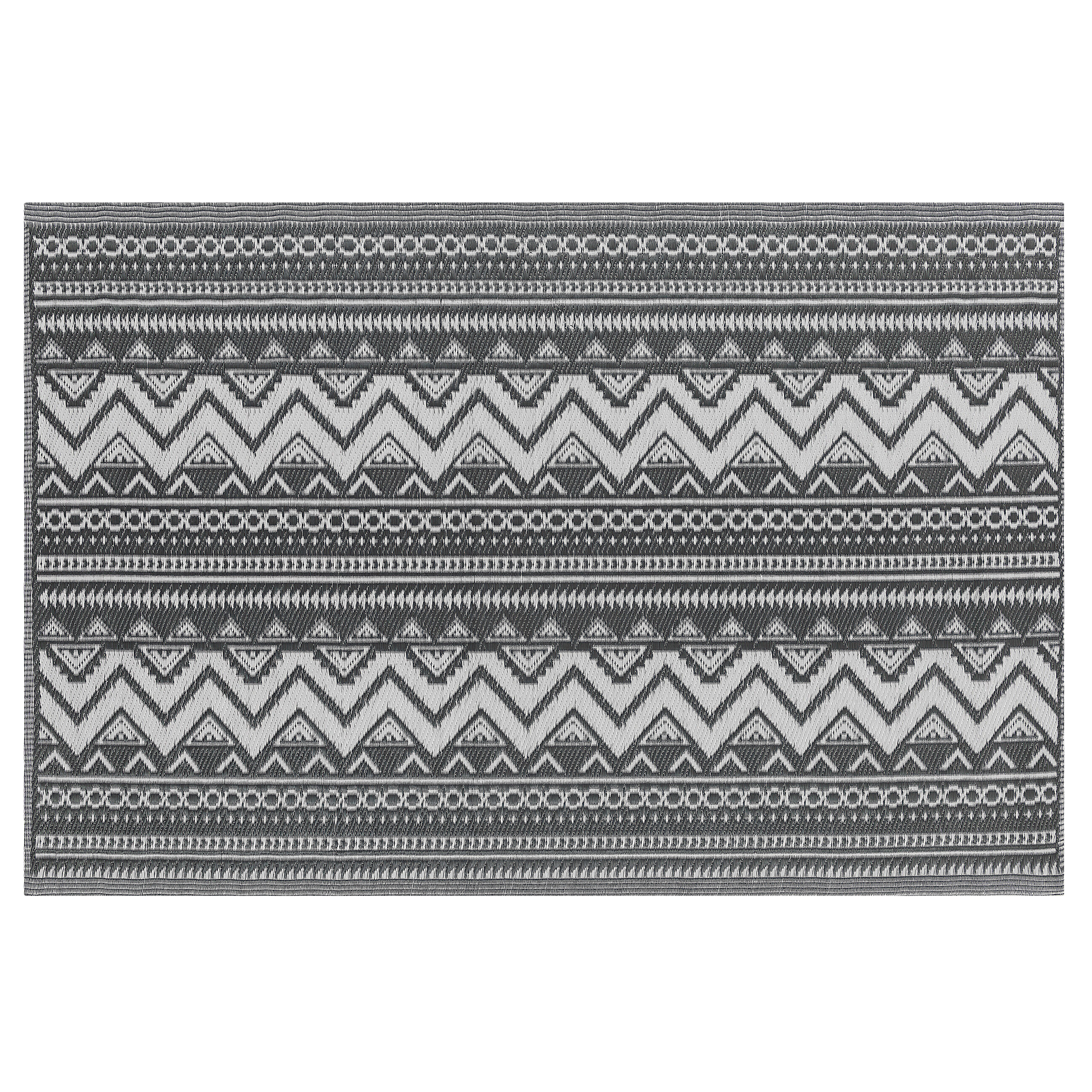 Ulkomatto NAGPUR Musta 120 x 180 cm