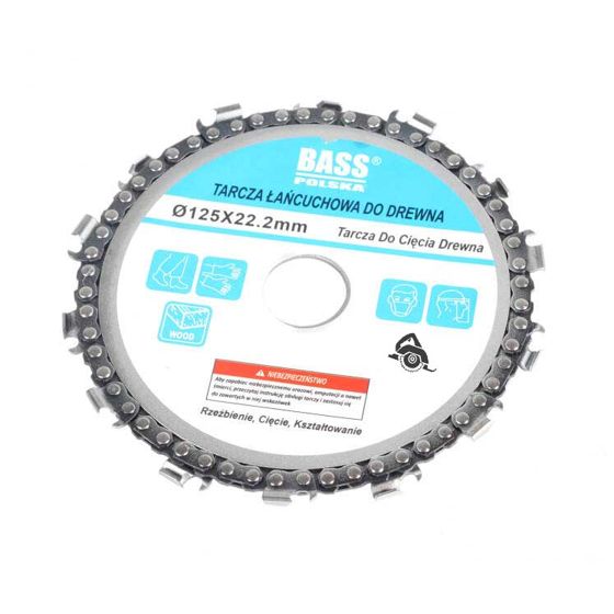 Puukiekko 125 mm x 22 mm