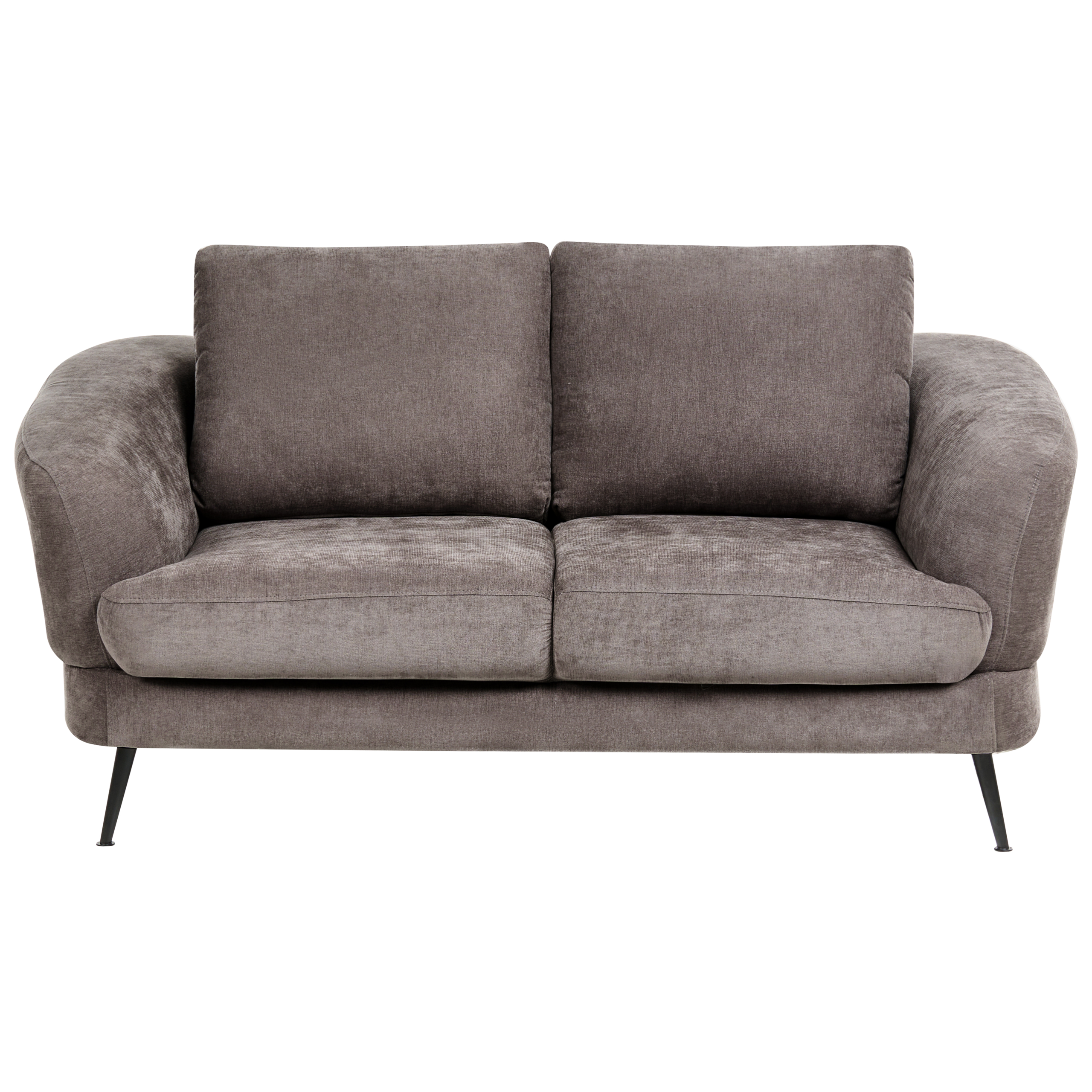 Sohva 2-istuttava KJAER chenille Ruskeanharmaa