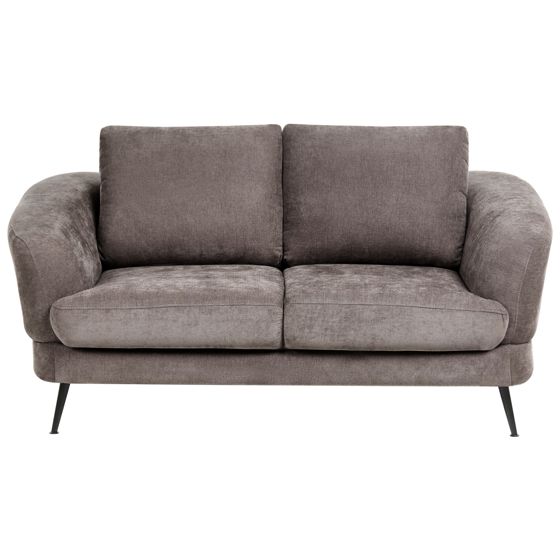 Sohva 2-istuttava KJAER chenille Ruskeanharmaa