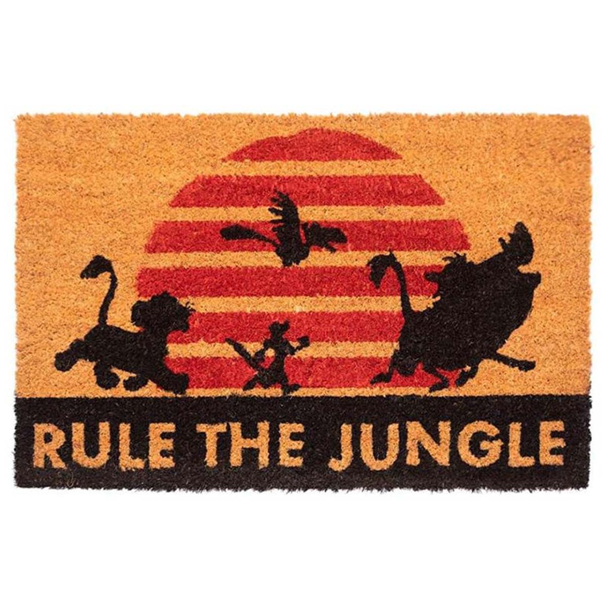 Koristekynnysmatto Leijonakuningas Rule the Jungle Kuvio 40x60cm Liukumaton
