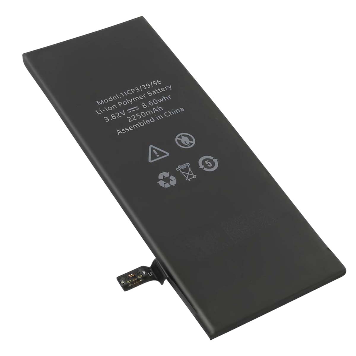 Akku älypuhelimeen iPhone 6 Li-polymeeri 3.82V 2250mAh 8.6Wh