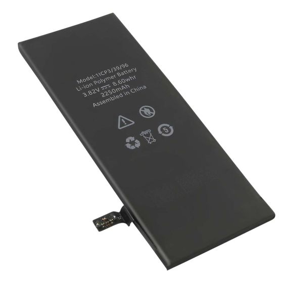 Akku älypuhelimeen iPhone 6 Li-polymeeri 3.82V 2250mAh 8.6Wh