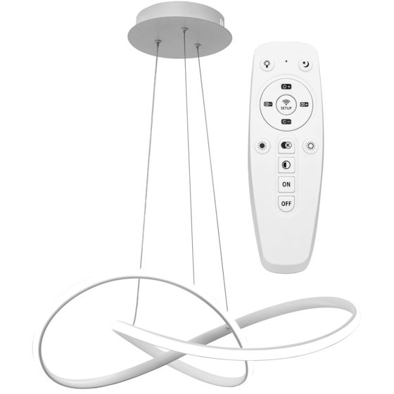 TOOLIGHT riippuva kattovalaisin APP396-CP valkoinen, 14,5x55x90cm