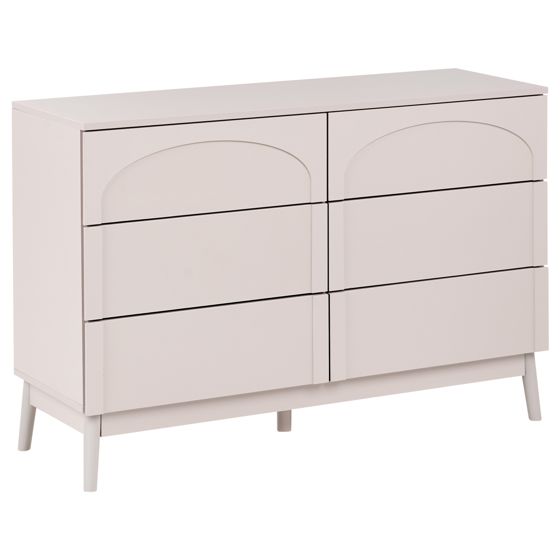 Lipasto 6 laatikolla BOULIA Vaaleanbeige