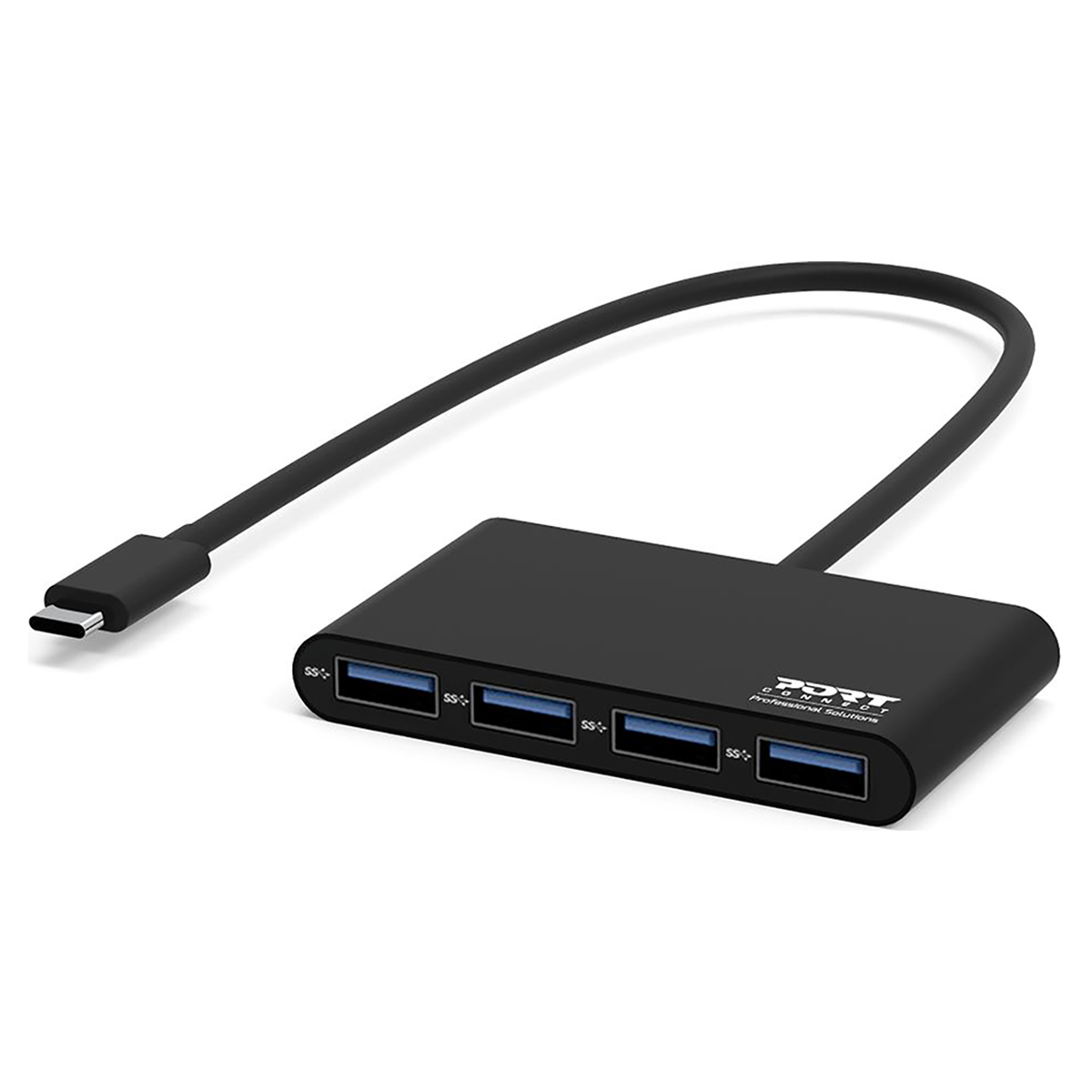 Hub USB-C 3.0 4 USB A 2.0 Porttia 5Gbit/s