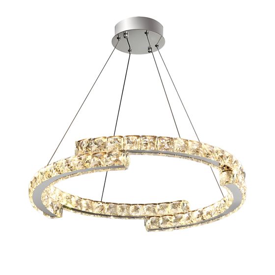 TOOLIGHT riippuva kattovalaisin APP1770-CP kromi, 60x60x95cm