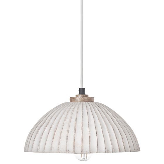 Riippuvalaisin COTTICA paperimassa Valkoinen
