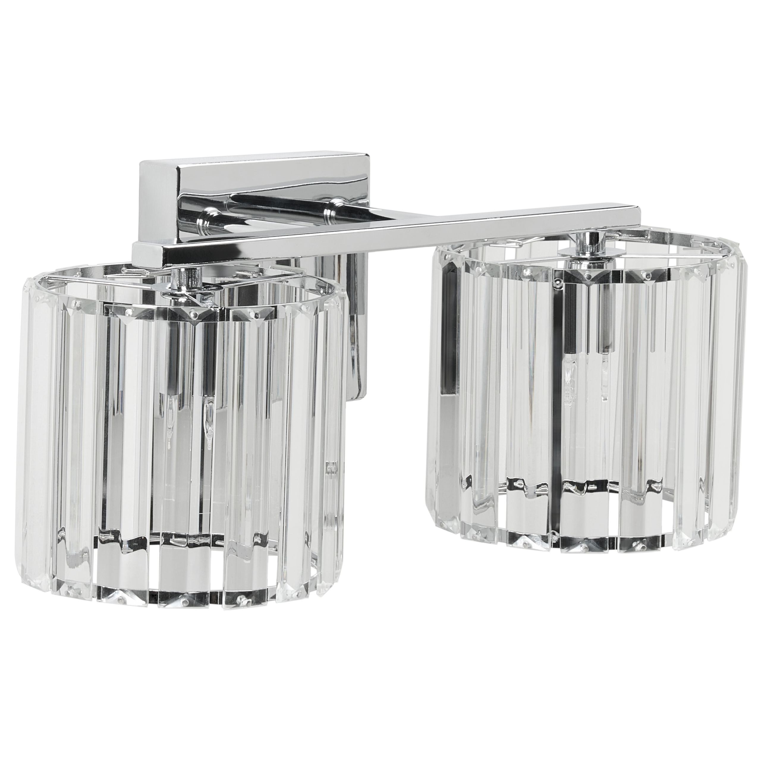 Seinävalaisin LOURIDO metalli Hopea