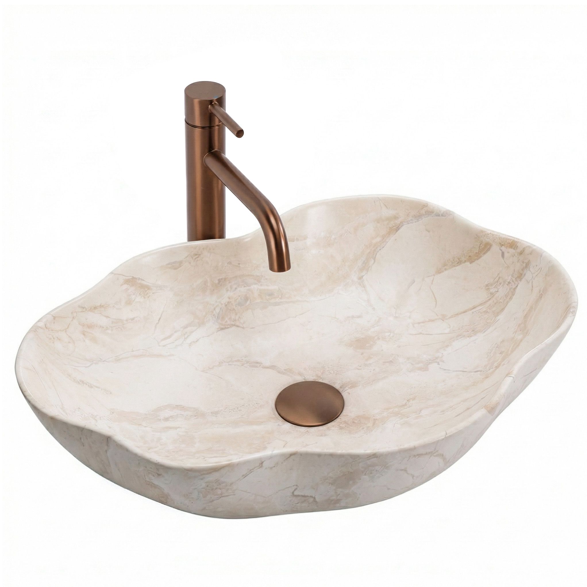 REA Malja-allas Pearl Kallisto beige, 50,5X38X13,5CM