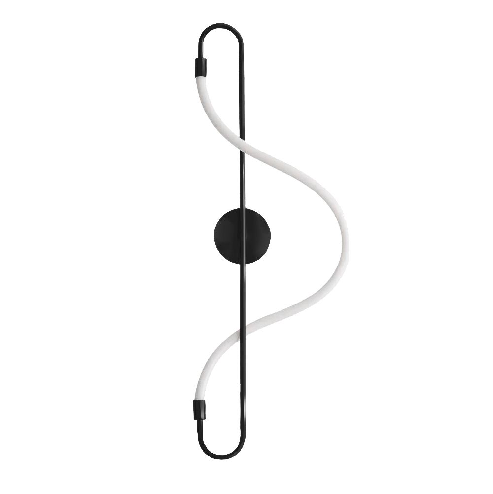 TOOLIGHT seinävalaisin LED APP857-W LONG musta, 78x30x78cm