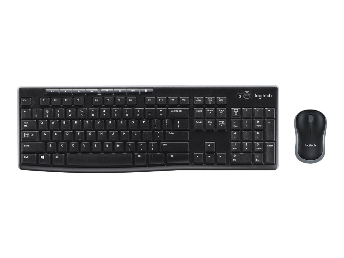 Logitech Näppäimistö ja hiiri -paketti MK270