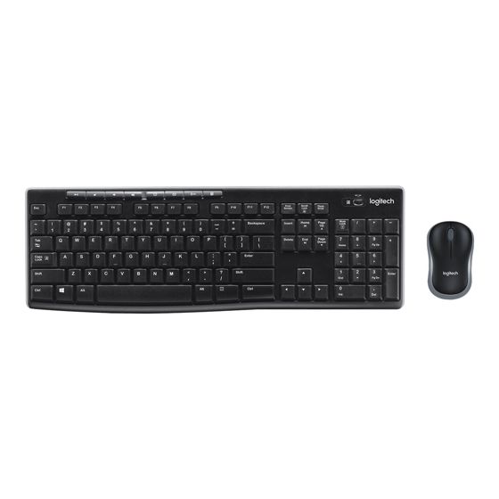 Logitech Näppäimistö ja hiiri -paketti MK270
