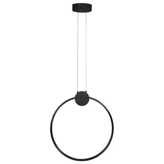 TOOLIGHT riippuva kattovalaisin LED APP1395-CP musta, 40x2,7x43cm